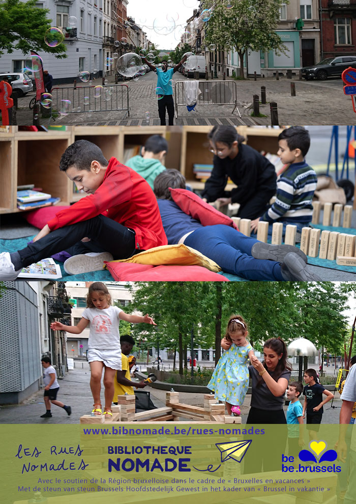 Plaine de jeu de la rue Van Ysendyck, à Schaerbeek 