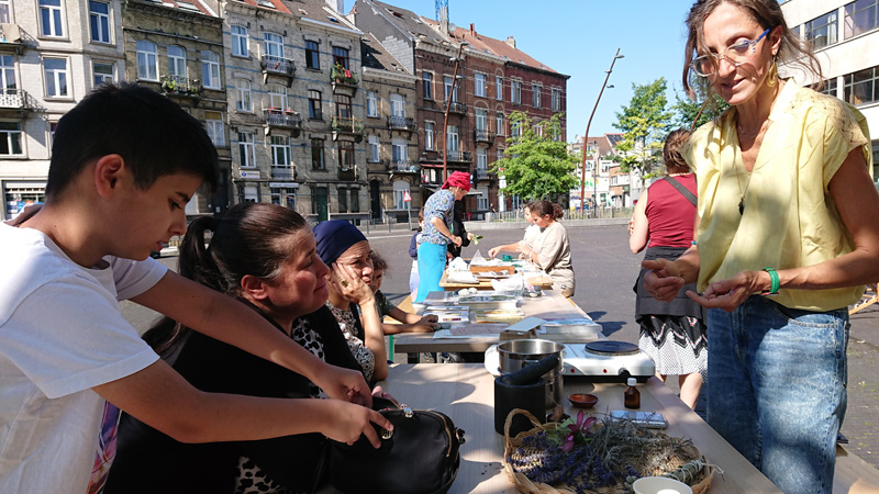Atelier pour découvrir les plantes avec Myriam Clericuzio 